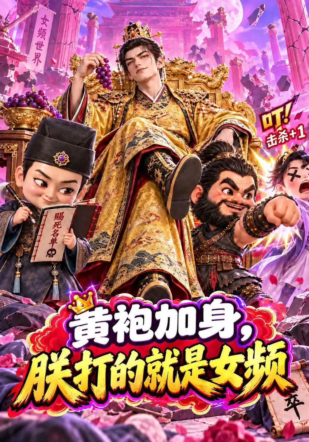 《黄袍加身，朕打的就是女频&黄袍加身朕打的就是女频（262集）AI短剧》短剧全集免费在线看