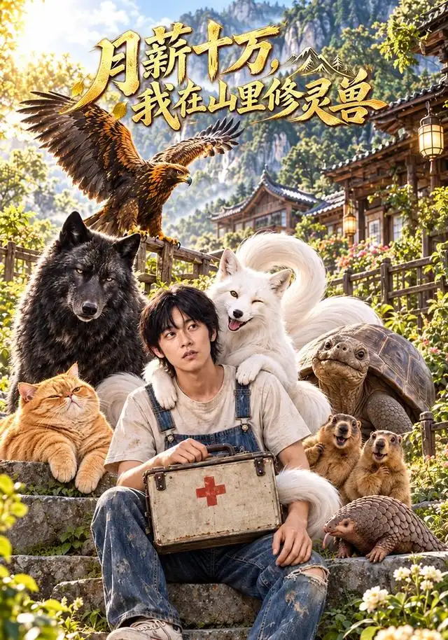 《月薪十万，我在山里修灵兽&月薪十万我在山里修灵兽（62集）AI短剧》短剧全集免费在线看