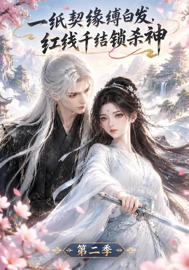 《一纸契缘缚白发，红线千结锁杀神第二季&一纸契缘缚白发红线千结锁杀神第二季（177集）AI短剧》短剧全集免费在线看