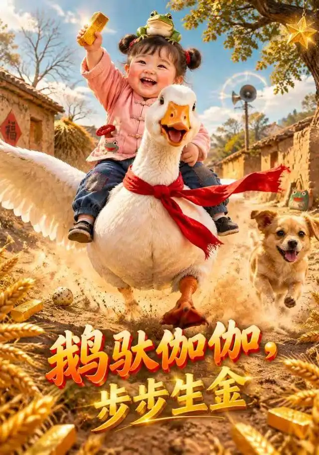 《鹅驮伽伽，步步生金&鹅驮伽伽步步生金（121集）AI短剧》短剧全集免费在线看