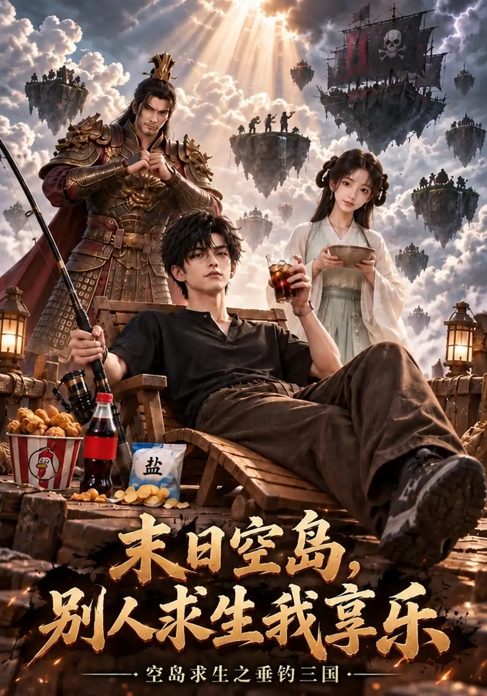 《末日空岛，别人求生我享乐&末日空岛别人求生我享乐（169集）AI短剧》短剧全集免费在线看