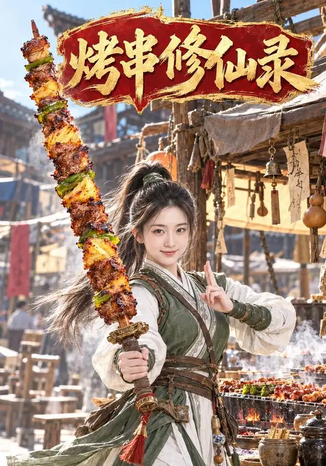 《烤串修仙录（81集）AI短剧》短剧全集免费在线看