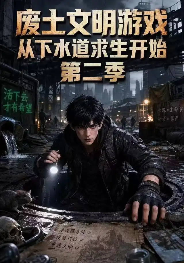 《废土文明游戏：从下水道求生开始第二季！&废土文明游戏从下水道求生开始第二季（140集）AI短剧》短剧全集免费在线看