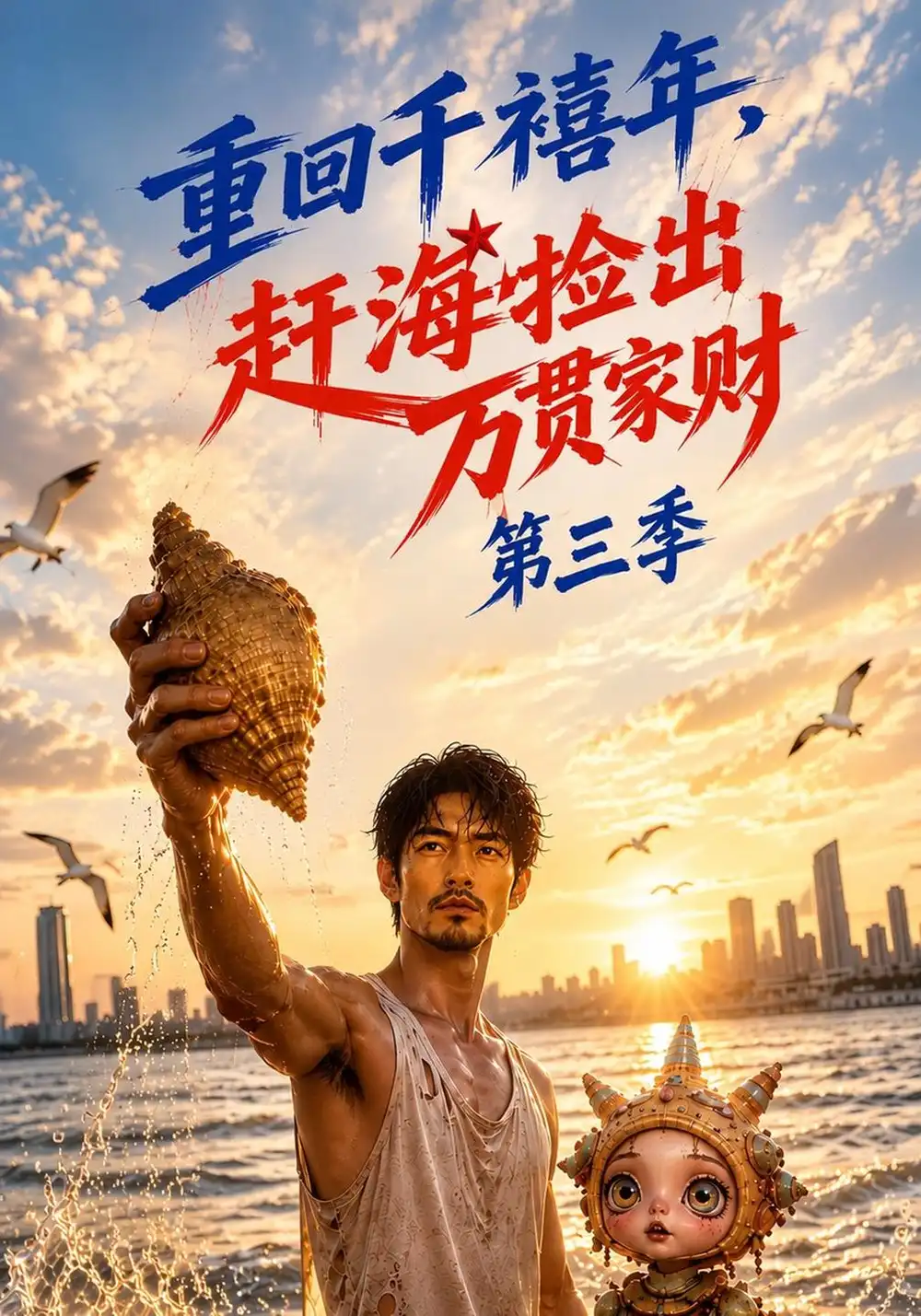 《重回千禧年，赶海捡出万贯家财第三季&重回千禧年赶海捡出万贯家财第三季（215集）AI短剧》短剧全集免费在线看