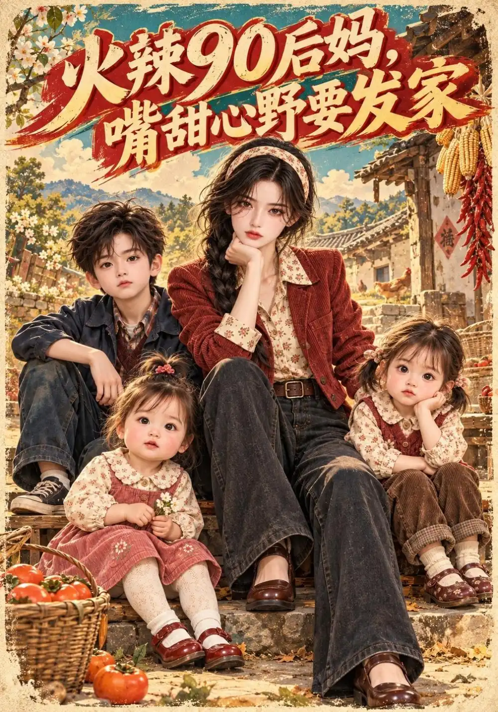 《火辣90后妈，嘴甜心野要发家&火辣90后妈嘴甜心野要发家（229集）AI短剧》短剧全集免费在线看