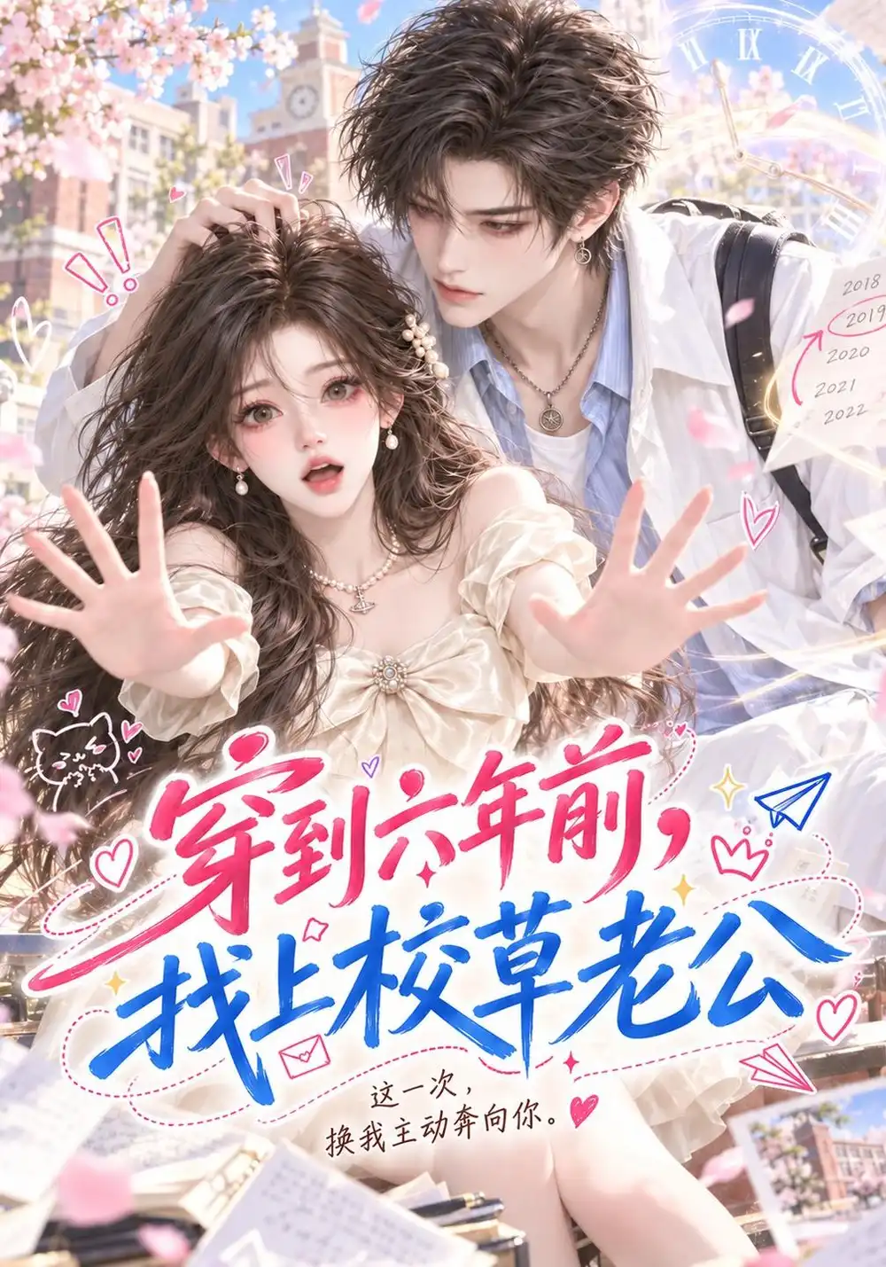 《穿到六年前，找上校草老公&穿到六年前找上校草老公（203集）AI短剧》短剧全集免费在线看