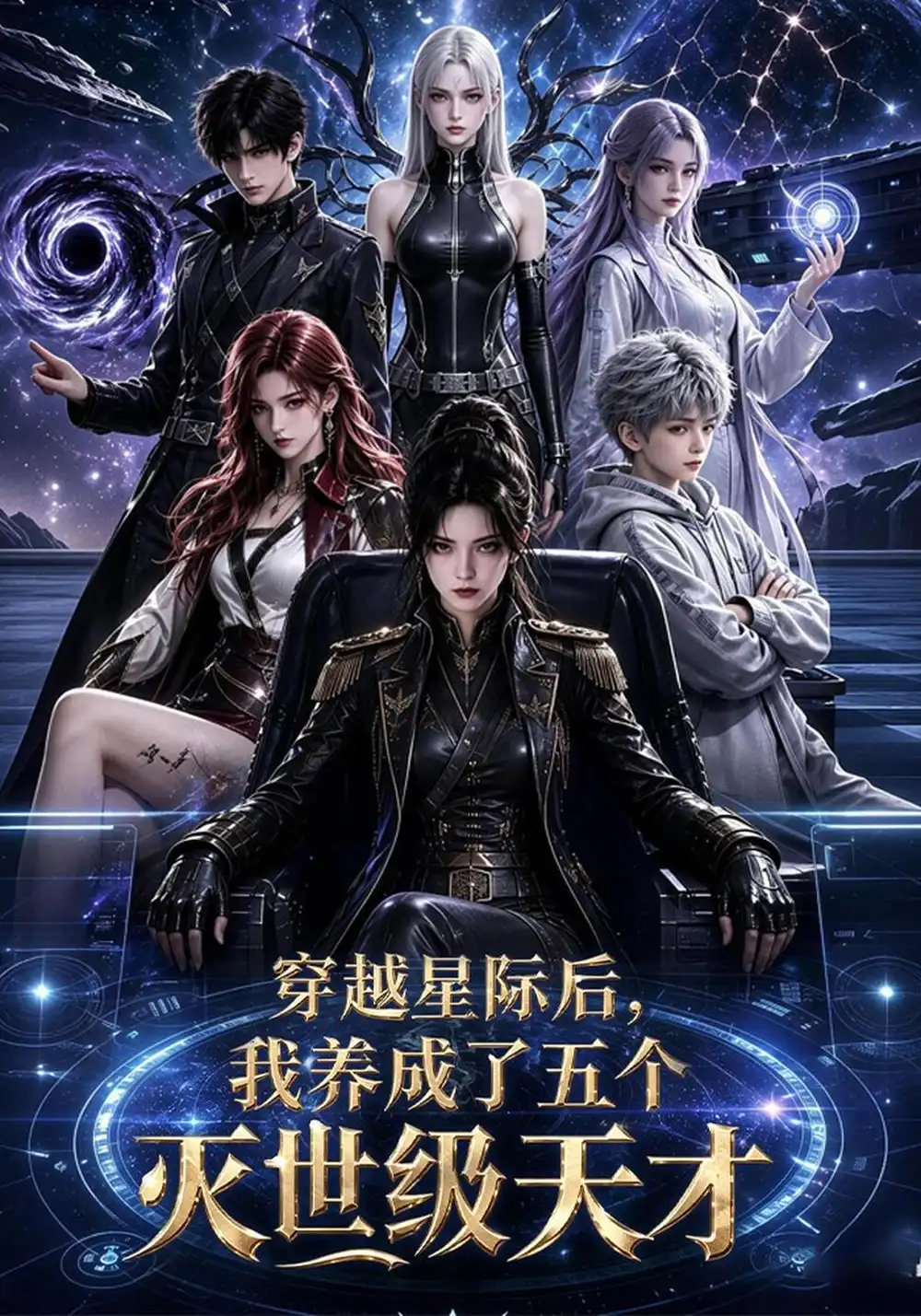 《穿越星际后我养成了五个灭世级天才（90集）AI短剧》短剧全集免费在线看