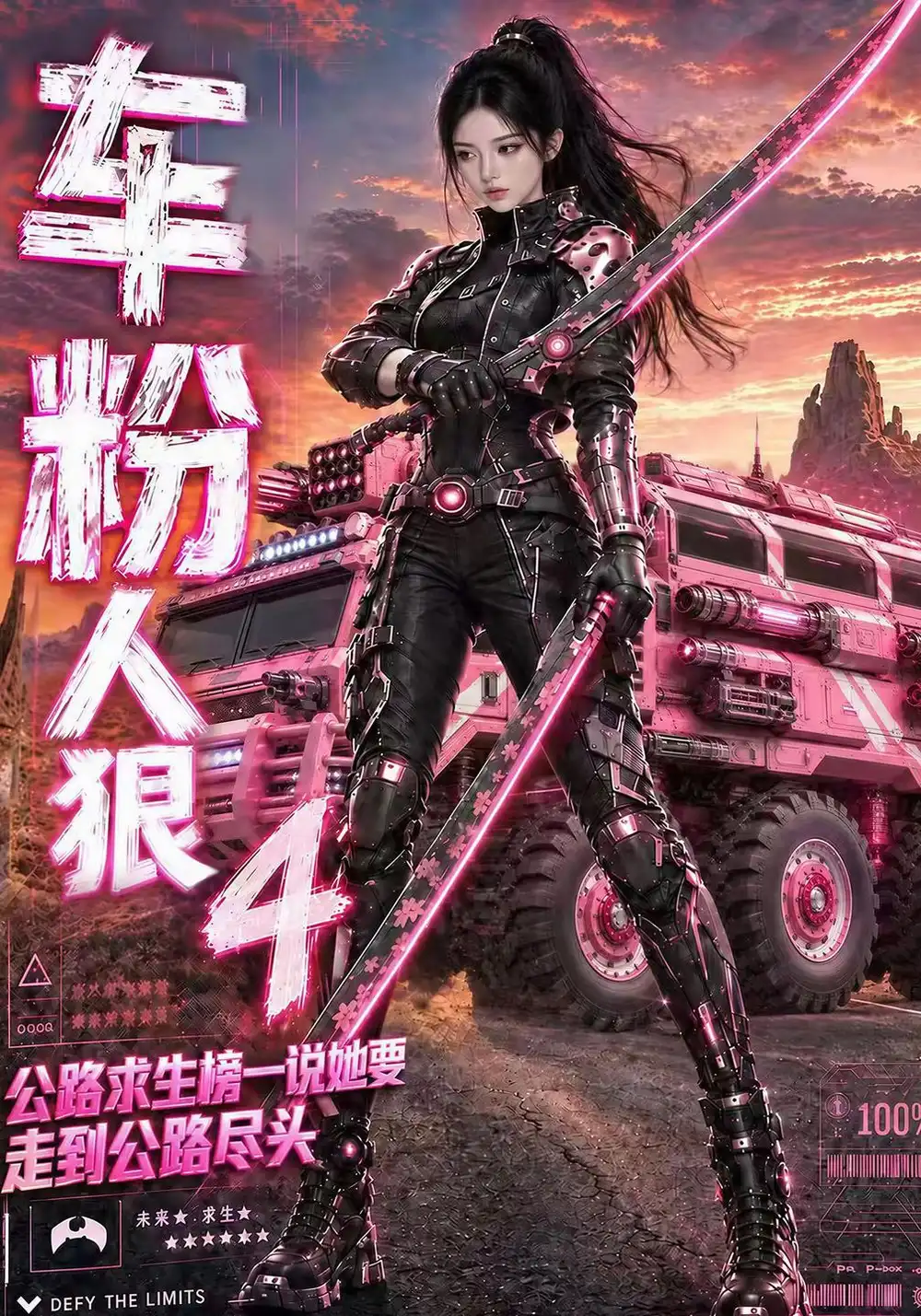 《车粉人狠4公路求生榜一说她要走到公路尽头（211集）AI短剧》短剧全集免费在线看