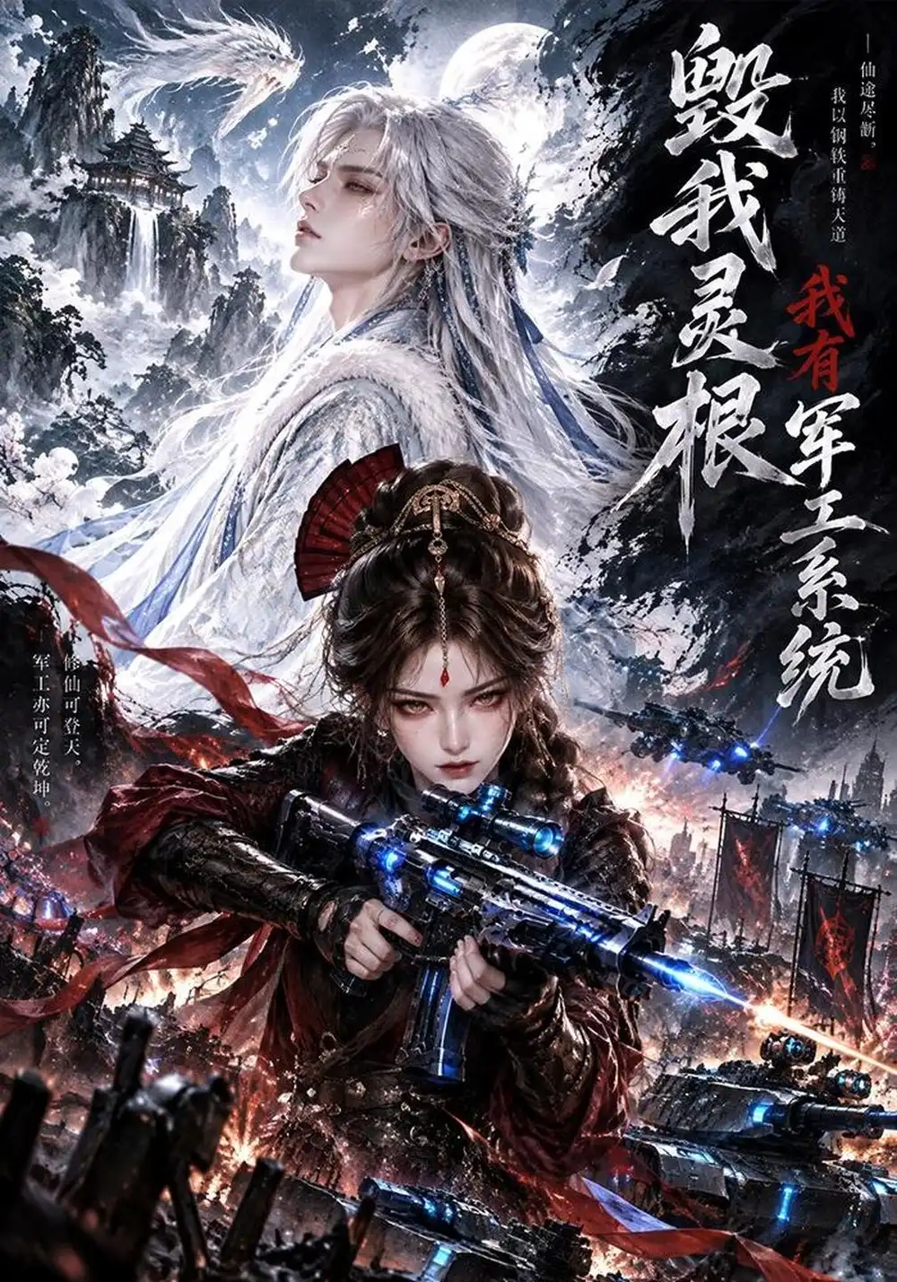 《毁我灵根，我有军工系统&毁我灵根我有军工系统（158集）AI短剧》短剧全集免费在线看