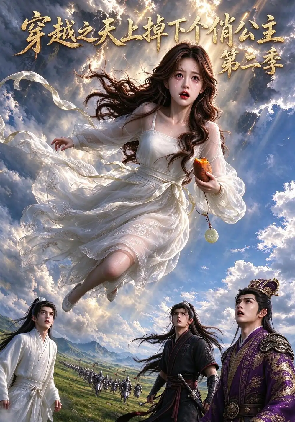 《穿越之天上掉下个俏公主第二季（63集）AI短剧》短剧全集免费在线看