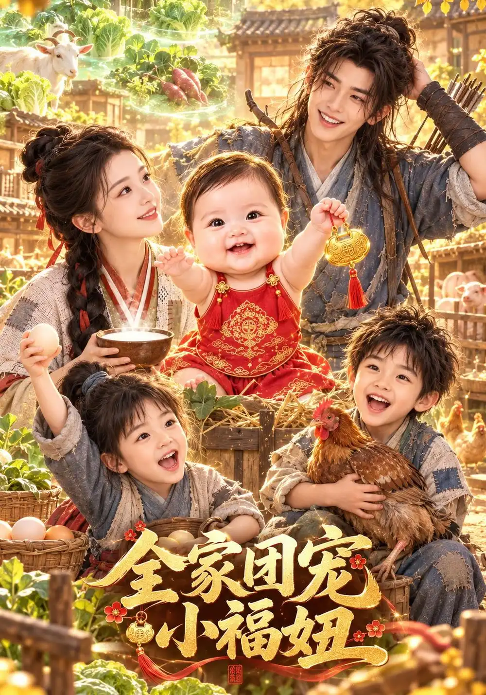 《全家团宠小福妞（143集）AI短剧》短剧全集免费在线看