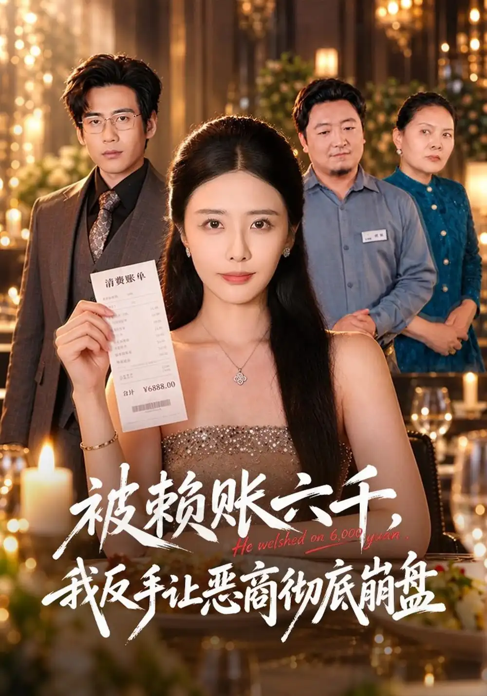 《被赖账六千，我反手让恶商彻底崩盘（40集）张嘉妤&秦毅》短剧全集免费在线看