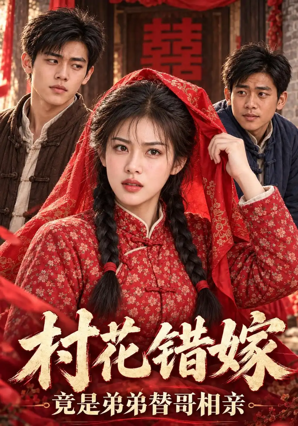 《村花错嫁，竟是弟弟替哥相亲&村花错嫁竟是弟弟替哥相亲（134集）AI短剧》短剧全集免费在线看