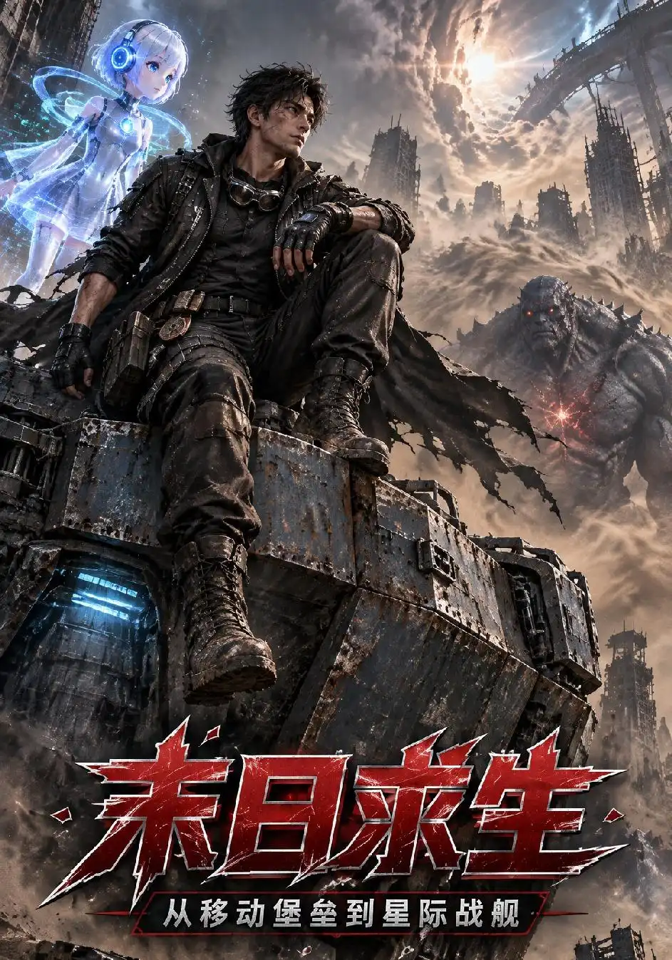 《末日求生：从移动堡垒到星际战舰&末日求生从移动堡垒到星际战舰（130集）AI短剧》短剧全集免费在线看