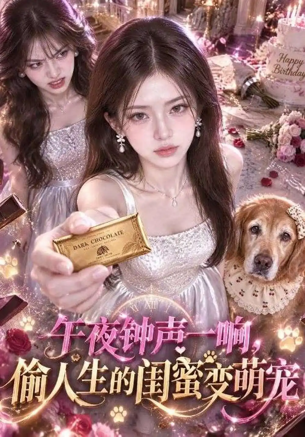 《午夜钟声一响，偷人生的闺蜜变萌宠&午夜钟声一响偷人生的闺蜜变萌宠（50集）AI短剧》短剧全集免费在线看
