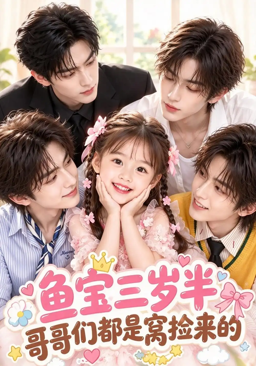 《鱼宝三岁半，哥哥们都是窝捡来的&鱼宝三岁半哥哥们都是窝捡来的（175集）AI短剧》短剧全集免费在线看