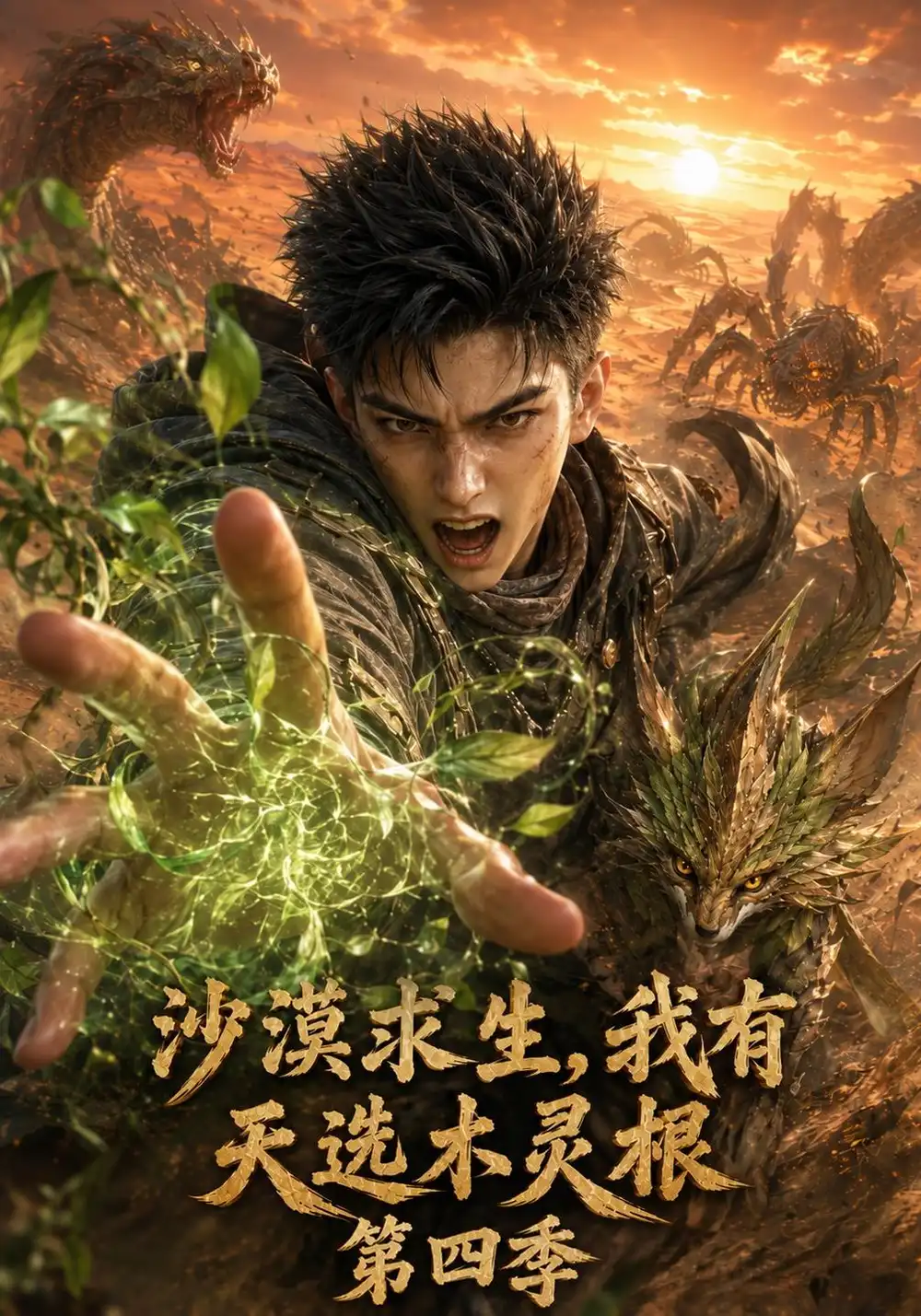 《沙漠求生我有天选木灵根第四季（132集）AI短剧》短剧全集免费在线看