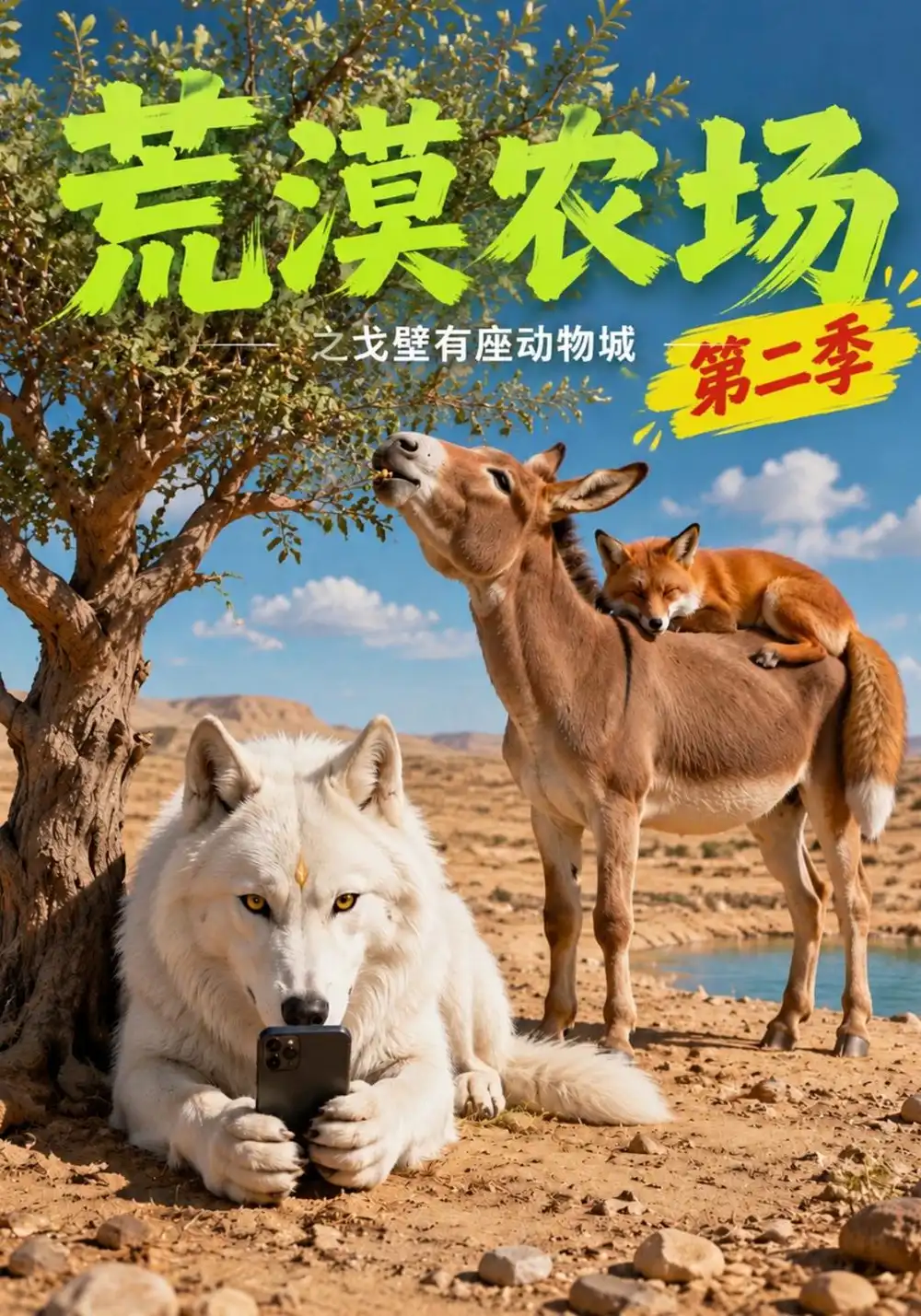 《荒漠农场之戈壁有座动物城第二季（151集）AI短剧》短剧全集免费在线看