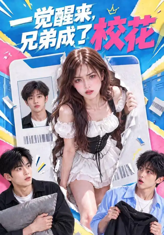 《一觉醒来，兄弟成了校花&一觉醒来兄弟成了校花（80集）AI短剧》短剧全集免费在线看