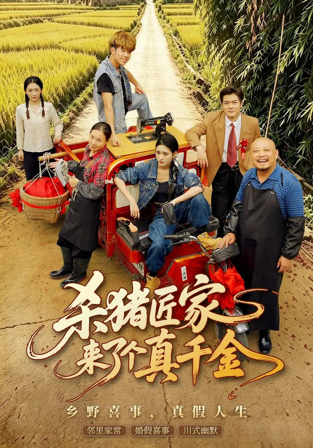 《杀猪匠家来了个真千金（61集）汪巧&刘林》短剧全集免费在线看