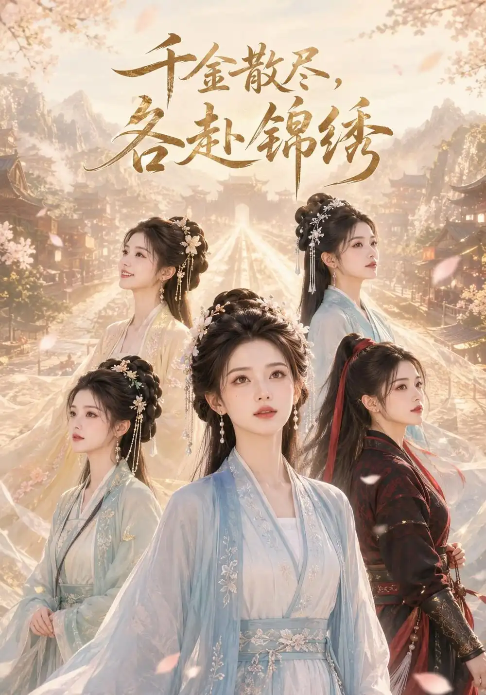 《千金散尽，各赴锦绣&千金散尽各赴锦绣（160集）AI短剧》短剧全集免费在线看