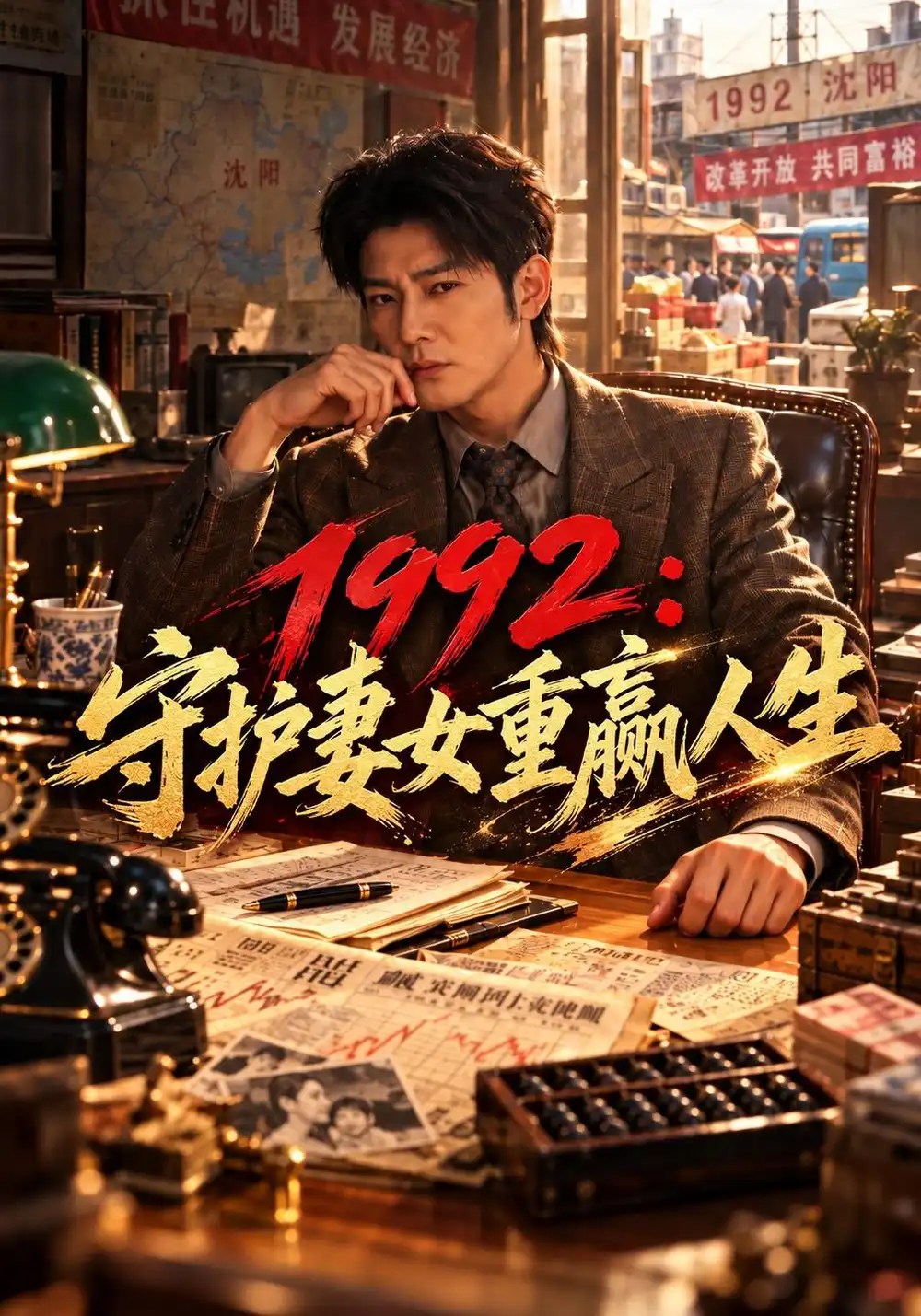 《1992：守护妻女重赢人生&1992守护妻女重赢人生（87集）谢海青＆何佳妮》短剧全集免费在线看