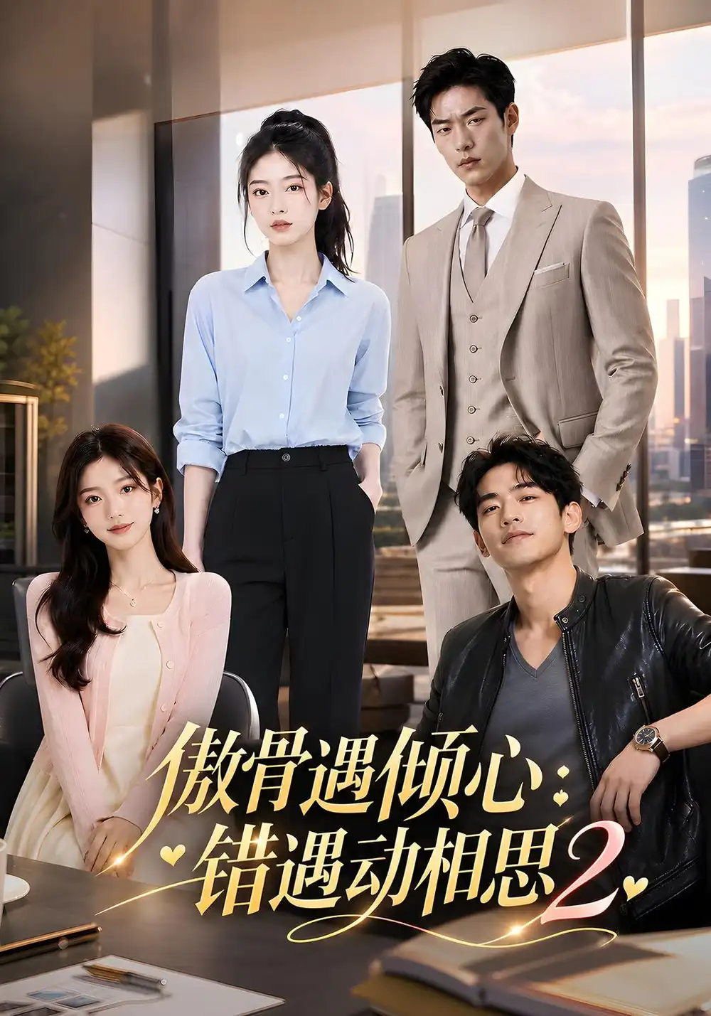《傲骨遇倾心：错遇动相思2&傲骨遇倾心错遇动相思2（92集）AI短剧》短剧全集免费在线看