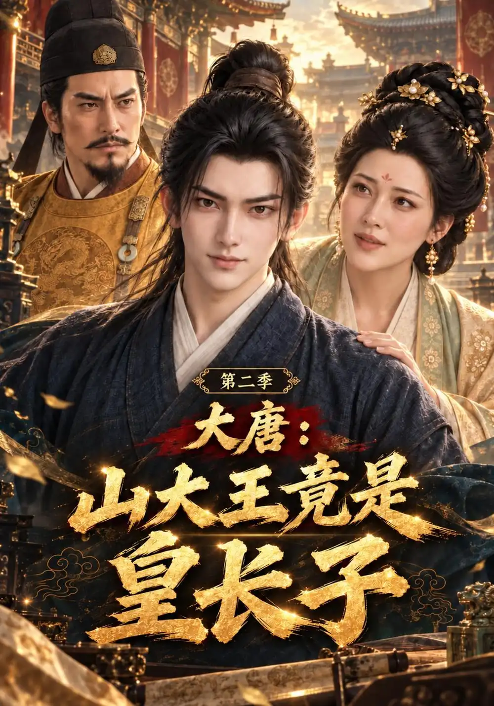 《大唐：山大王竟是皇长子第二季&大唐山大王竟是皇长子第二季（568集）AI短剧》短剧全集免费在线看