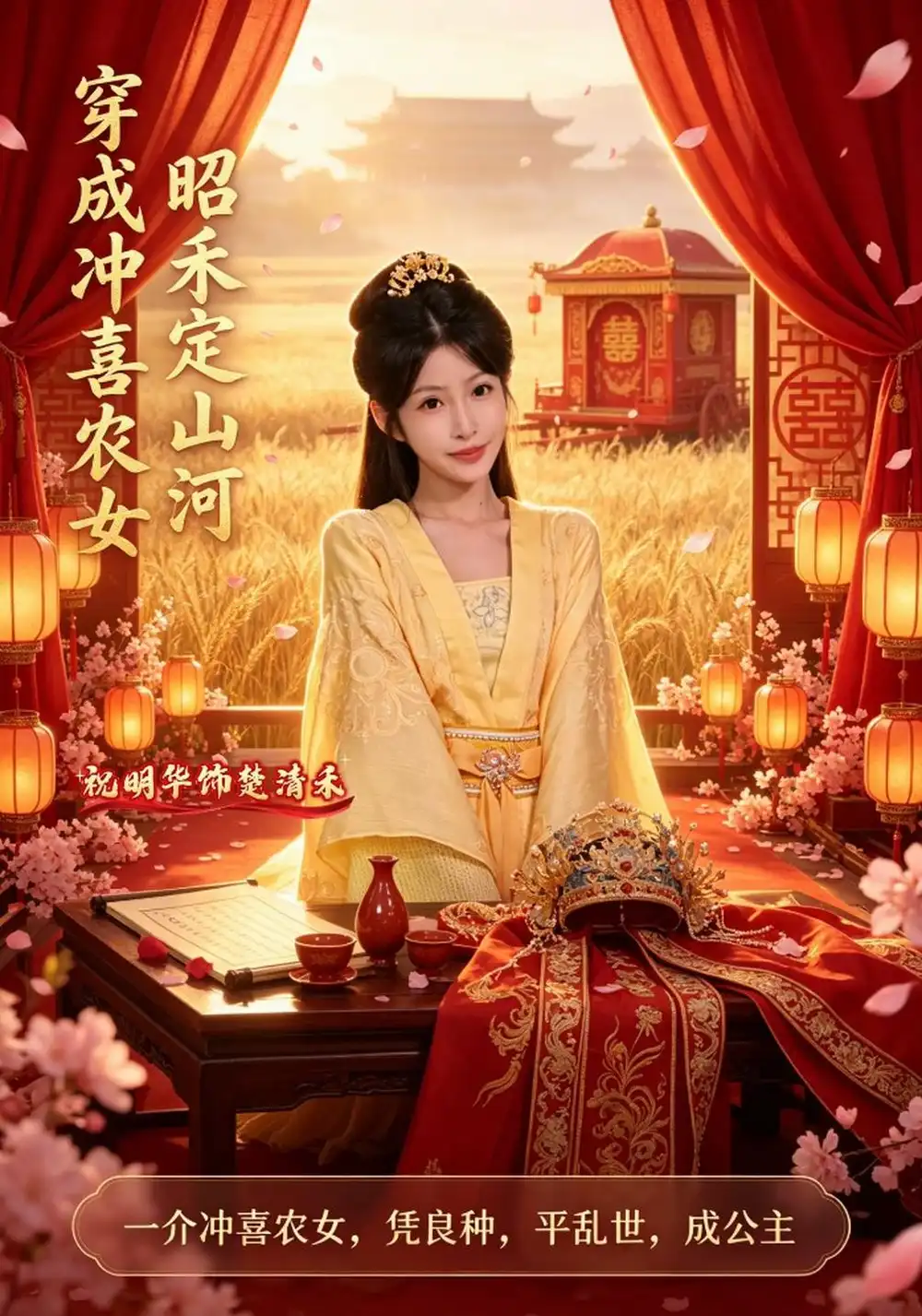 《穿成冲喜农女，昭禾定山河（35集）祝明华&范虎》短剧全集免费在线看