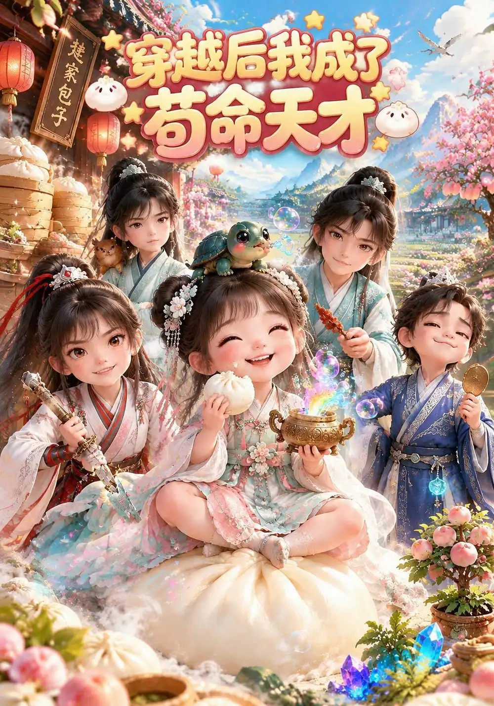 《穿越后我成了苟命天才（233集）AI短剧》短剧全集免费在线看