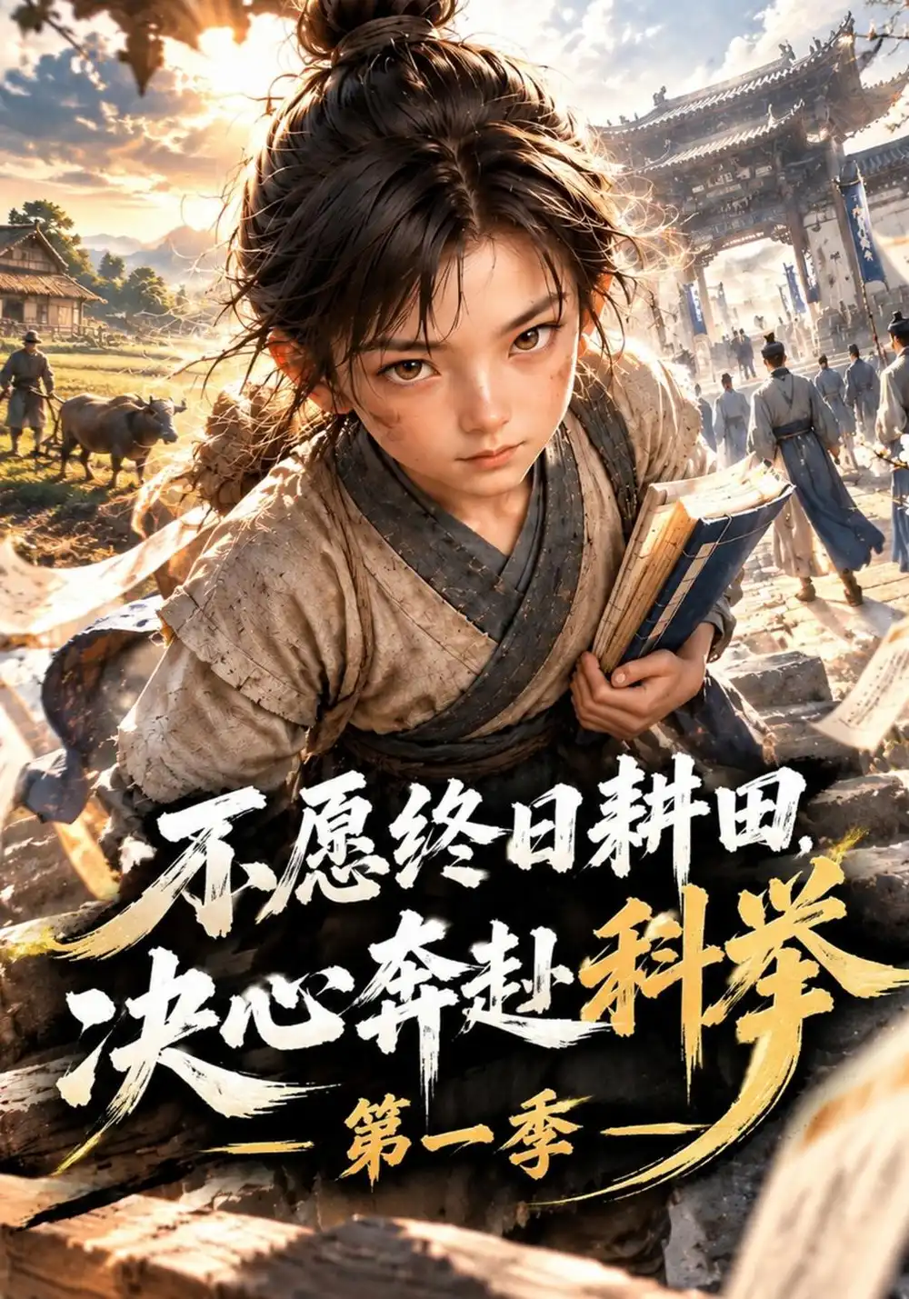 《不愿终日耕田，决心奔赴科举第一季&不愿终日耕田决心奔赴科举第一季（122集）AI短剧》短剧全集免费在线看