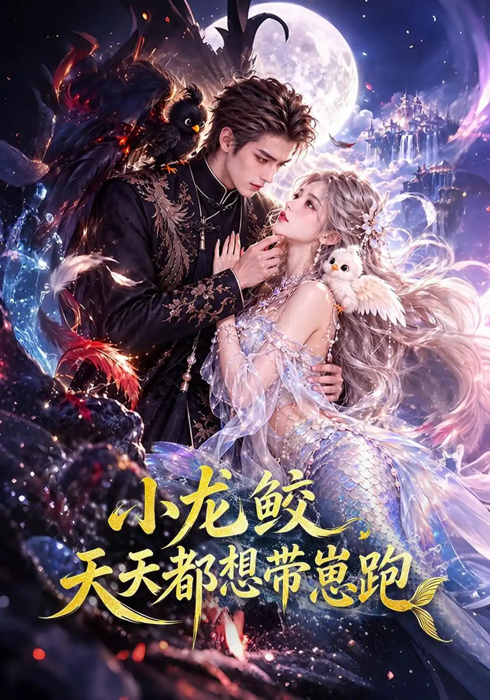 《小龙鲛天天都想带崽跑（113集）AI短剧》短剧全集免费在线看