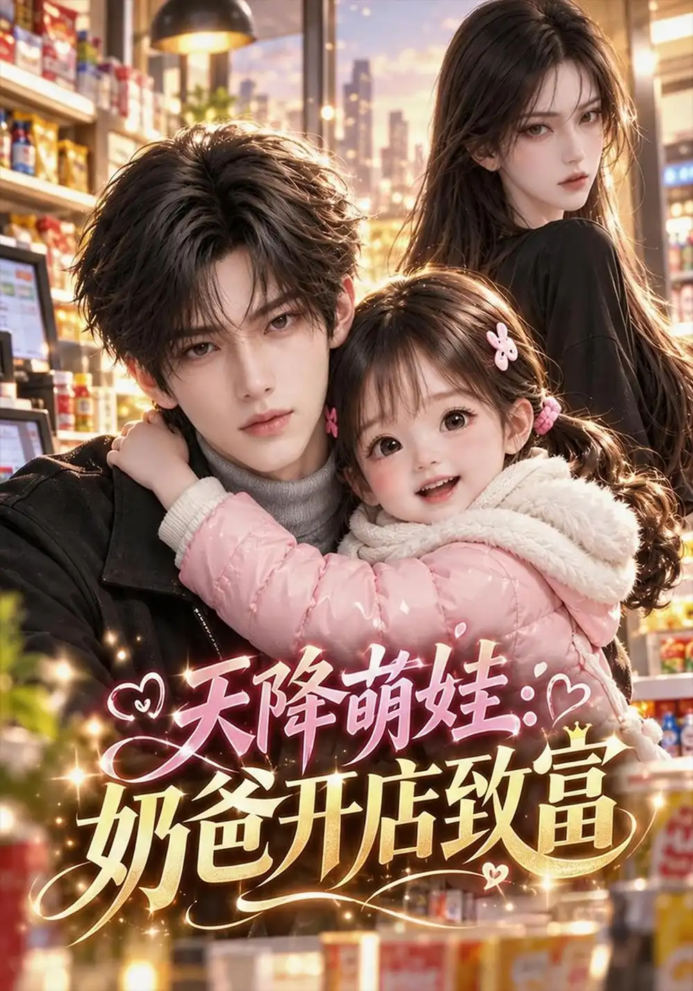 《天降萌娃，奶爸开店致富&天降萌娃奶爸开店致富（255集）AI短剧》短剧全集免费在线看