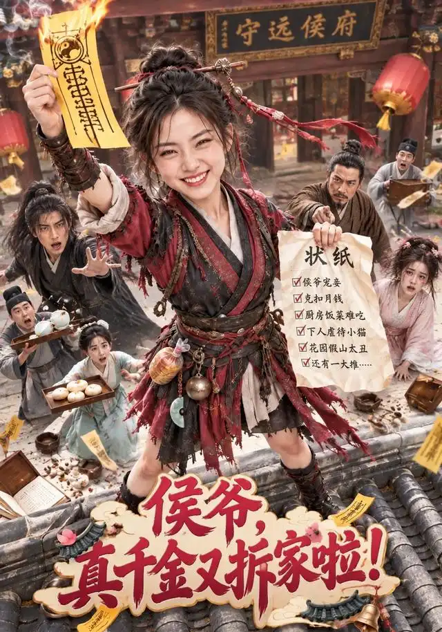 《侯爷，真千金又拆家啦！&侯爷真千金又拆家啦（86集）AI短剧》短剧全集免费在线看