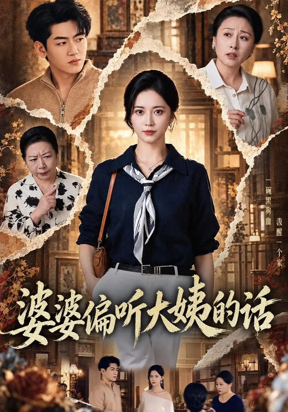 《婆婆偏听大姨的话（43集）陈小瑜&王炳谦》短剧全集免费在线看