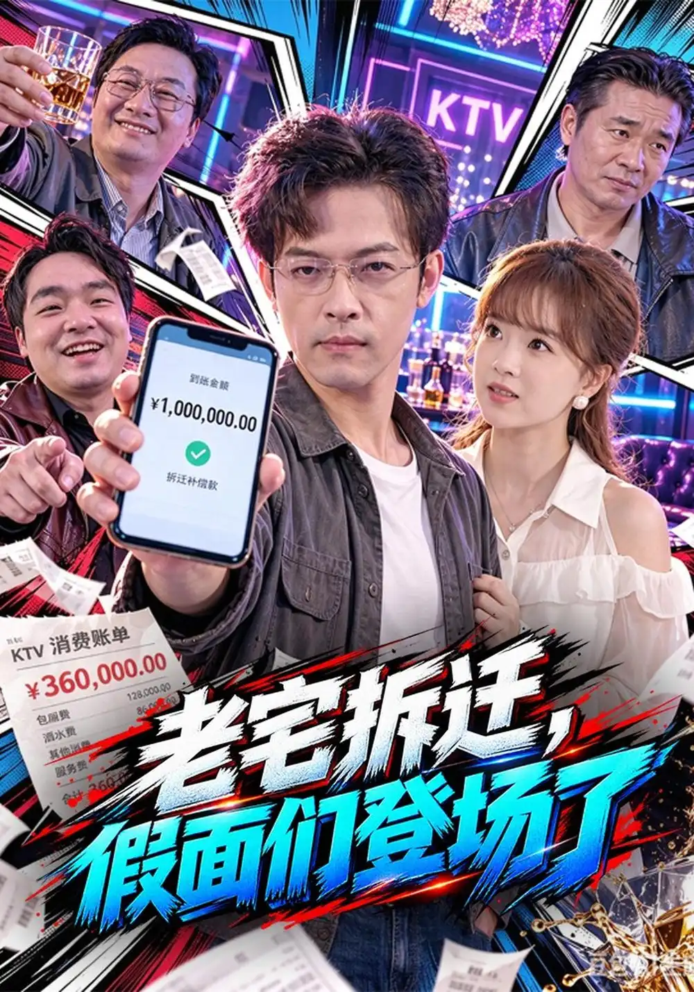 《老宅拆迁，假面们登场了&老宅拆迁假面们登场了（70集）马昂＆王新月》短剧全集免费在线看