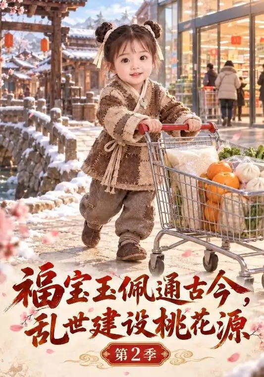 《福宝玉佩通古今，乱世建设桃花源第2季&福宝玉佩通古今乱世建设桃花源第2季（209集）AI短剧》短剧全集免费在线看