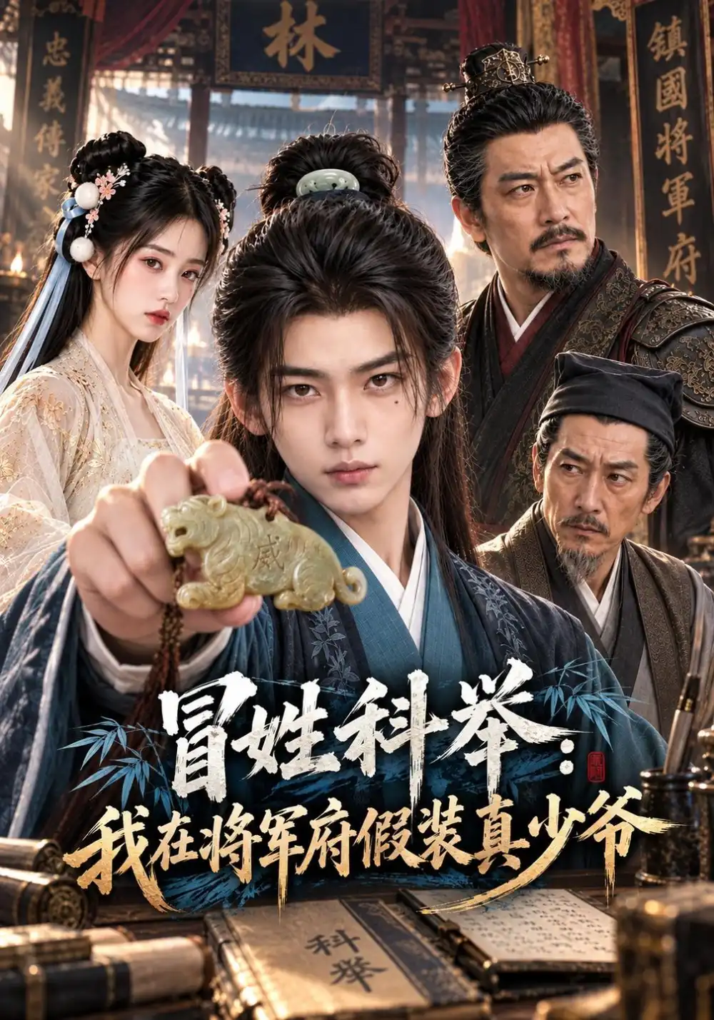 《冒姓科举：我在将军府假装真少爷&冒姓科举我在将军府假装真少爷（81集）AI短剧》短剧全集免费在线看