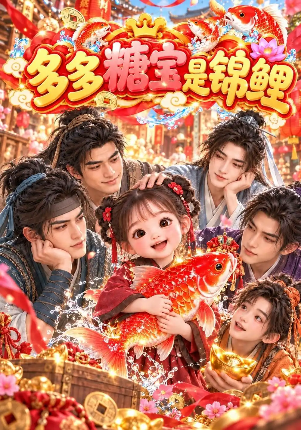 《多多糖宝是锦鲤（222集）AI短剧》短剧全集免费在线看