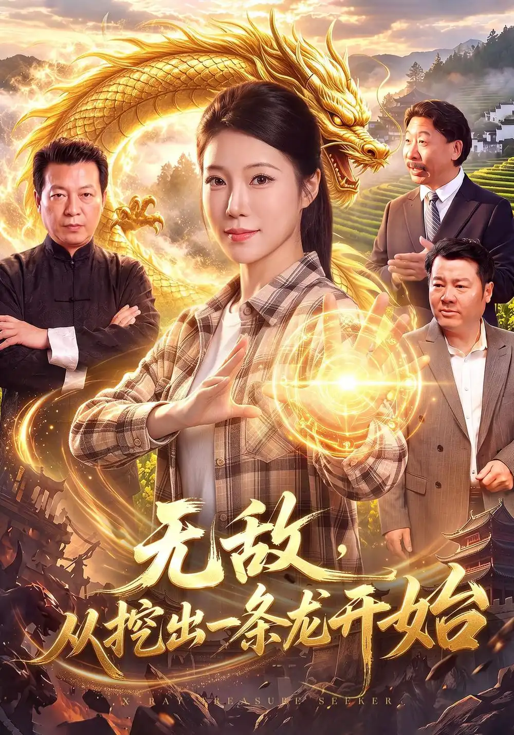 《无敌，从挖出一条龙开始（92集）胡艺瀚&江路祺&瑞甫》短剧全集免费在线看