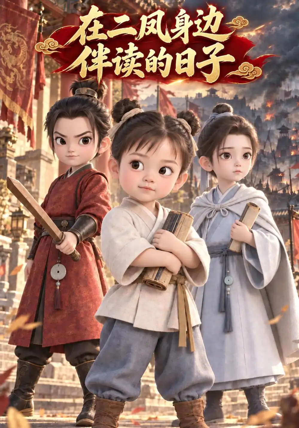 《在二凤身边伴读的日子（82集）AI短剧》短剧全集免费在线看