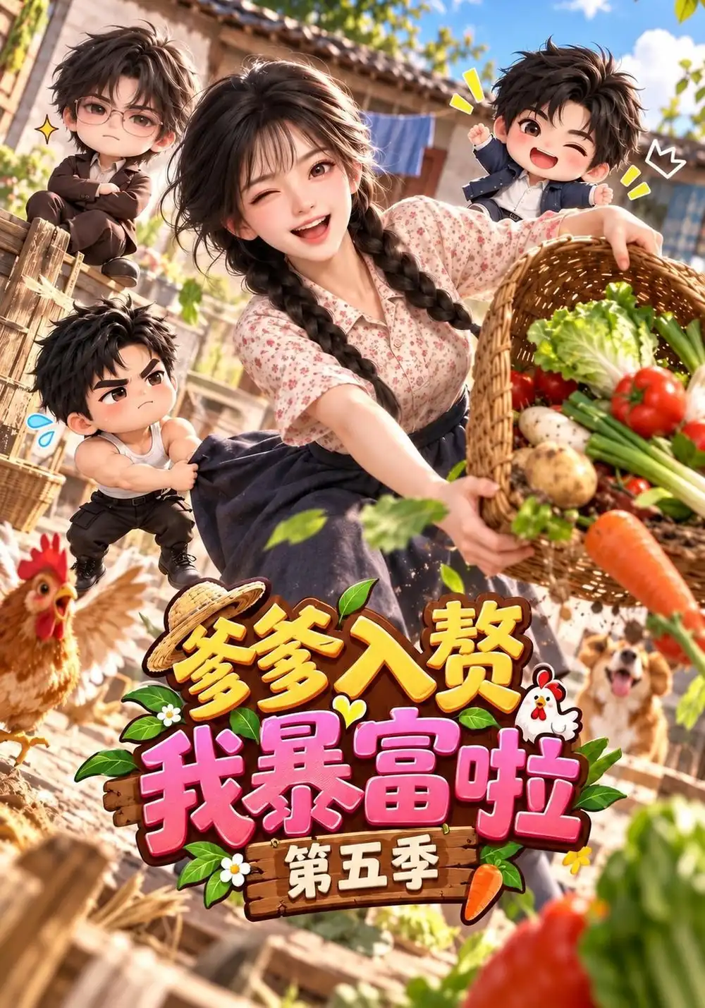 《爹爹入赘我暴富啦第五季（173集）AI短剧》短剧全集免费在线看