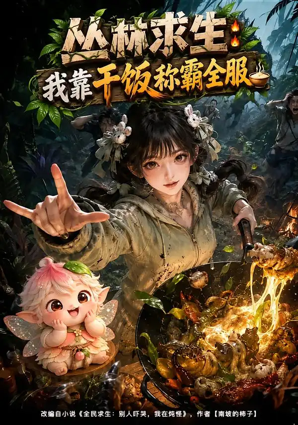 《丛林求生：我靠干饭称霸全服&丛林求生我靠干饭称霸全服（133集）AI短剧》短剧全集免费在线看