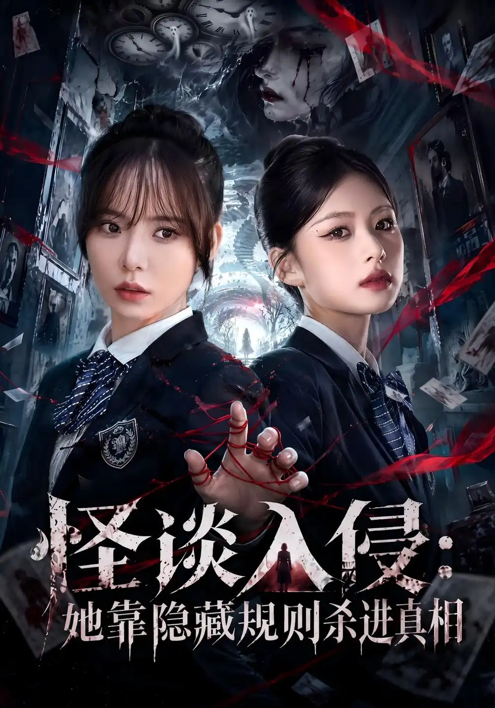 《怪谈入侵：她靠隐藏规则杀进真相（70集）王一晴&思雨（四四）》短剧全集免费在线看