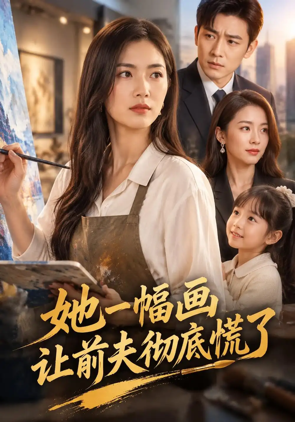 《她一幅画让前夫彻底慌了（35集）AI短剧》短剧全集免费在线看