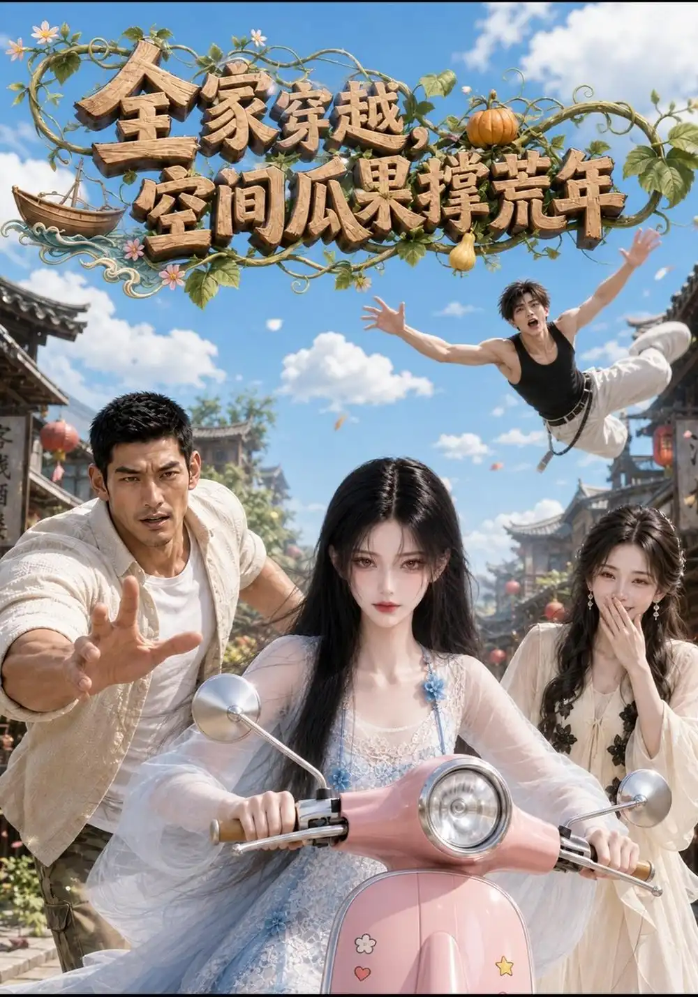 《全家穿越，空间瓜果撑荒年&全家穿越空间瓜果撑荒年（346集）AI短剧》短剧全集免费在线看