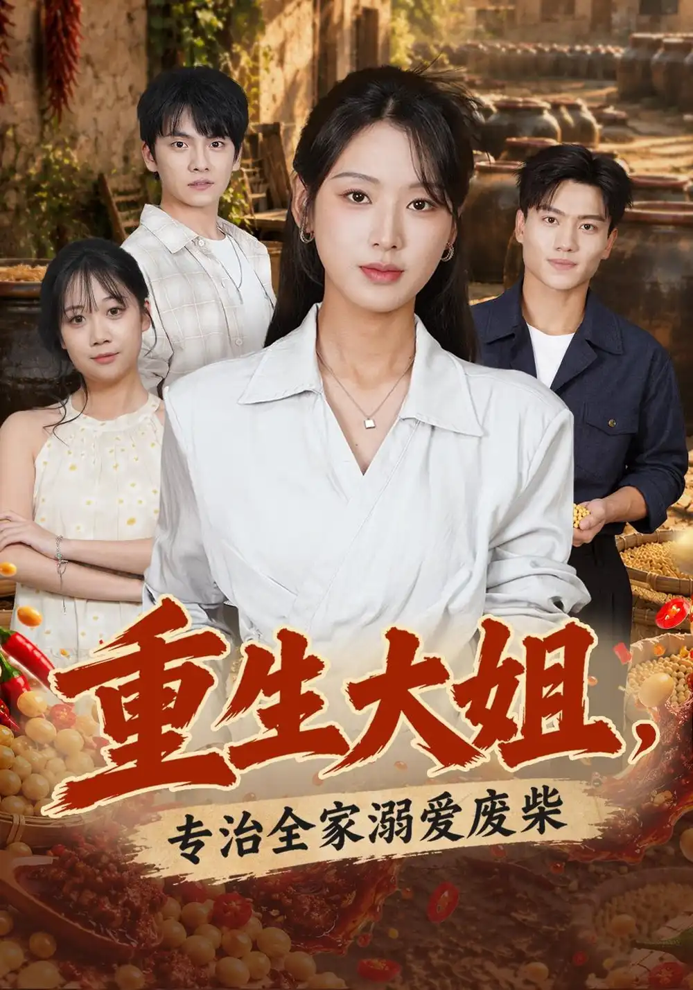 《重生大姐，专治全家溺爱废柴（40集）李文瑞&张晓宇》短剧全集免费在线看
