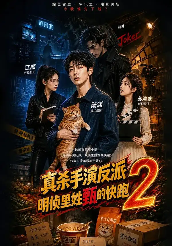 《真杀手演反派，明侦里姓甄的快跑2&真杀手演反派明侦里姓甄的快跑2（93集）AI短剧》短剧全集免费在线看
