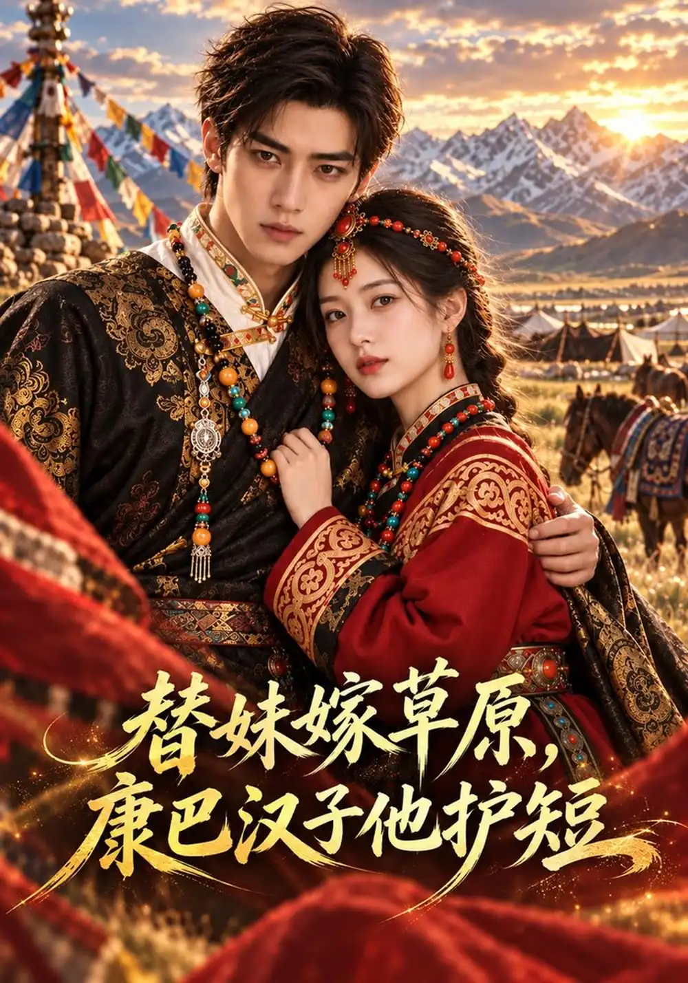 《替妹嫁草原，康巴汉子他护短&替妹嫁草原康巴汉子他护短（80集）AI短剧》短剧全集免费在线看