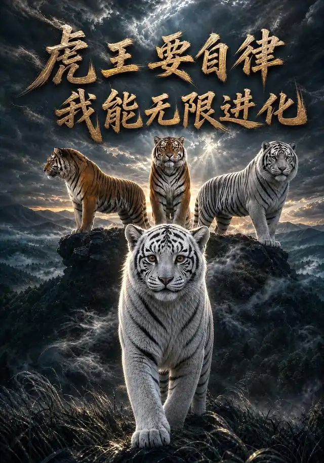 《虎王要自律：我能无限进化&虎王要自律我能无限进化（122集）AI短剧》短剧全集免费在线看
